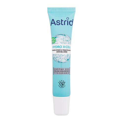 Astrid Hydro X-Cell Eye Gel Cream 15 ml hydratační oční gel krém pro ženy