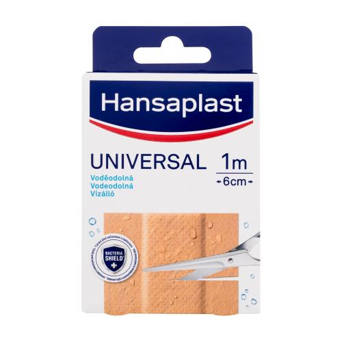 Hansaplast Universal Waterproof Plaster voděodolné náplasti unisex 10 ks náplastí s velikostí 10x6 cm