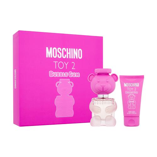 Moschino Toy 2 Bubble Gum dárková kazeta pro ženy toaletní voda 30 ml + tělové mléko 50 ml