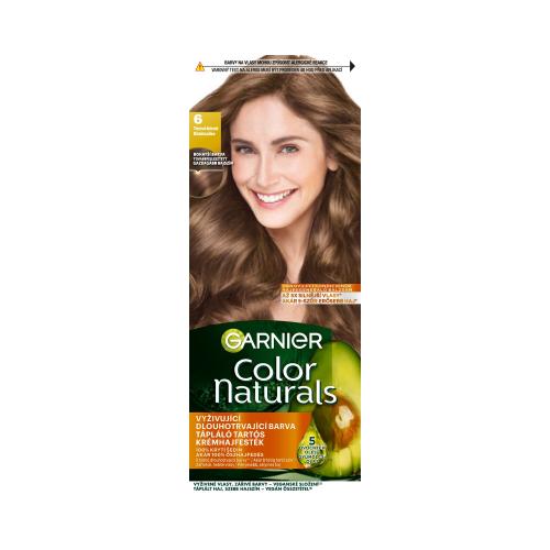 Garnier Color Naturals 40 ml permanentní barva na vlasy s vyživujícími oleji pro ženy 6 Dark Blonde