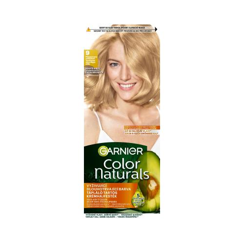 Garnier Color Naturals 40 ml permanentní barva na vlasy s vyživujícími oleji pro ženy 9 Natural Extra Light Blonde