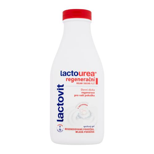 Lactovit LactoUrea Regenerating Shower Gel 500 ml regenerační sprchový gel pro velmi suchou pokožku pro ženy