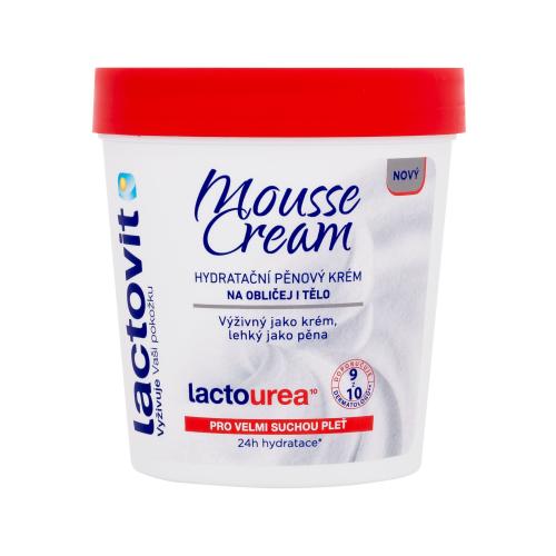 Lactovit LactoUrea Regenerating Mousse Cream 250 ml regenerační pěnový krém pro velmi suchou pokožku pro ženy