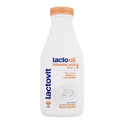 Lactovit LactoOil Intensive Care 500 ml sprchový gel pro intenzivní péči o suchou pokožku pro ženy