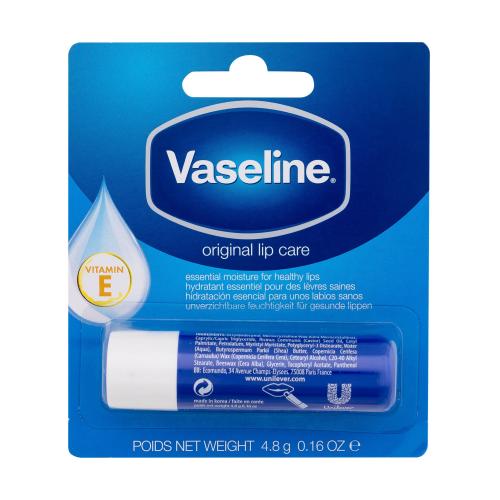 Vaseline Original Lip Care 4,8 g hydratační balzám na rty s vitamínem e pro ženy
