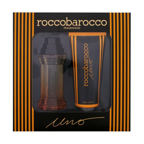 Roccobarocco Uno dárková kazeta pro ženy parfémovaná voda 100 ml + tělové mléko 200 ml