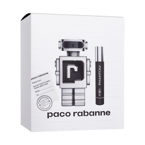 Paco Rabanne Phantom dárková kazeta pro muže toaletní voda 100 ml + toaletní voda 20 ml