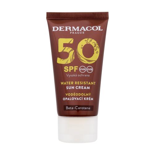 Dermacol Sun Cream SPF50 50 ml voděodolný opalovací krém na obličej unisex