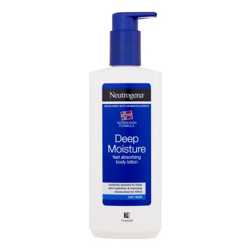 Neutrogena Norwegian Formula Deep Moisture Dry Skin 250 ml hydratační tělové mléko pro suchou pokožku unisex