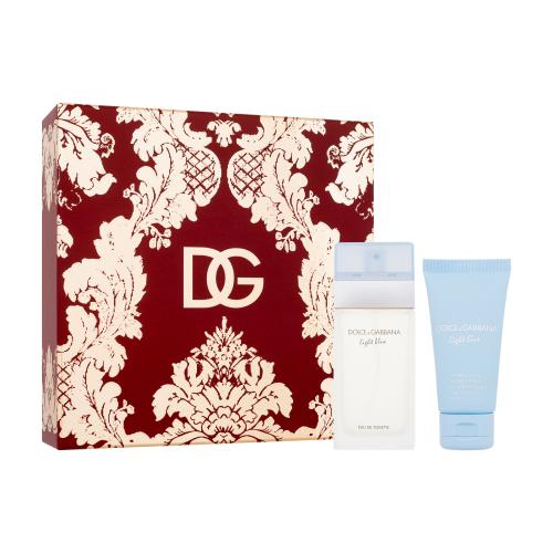 Dolce&Gabbana Light Blue dárková kazeta pro ženy toaletní voda 50 ml + tělový krém 50 ml