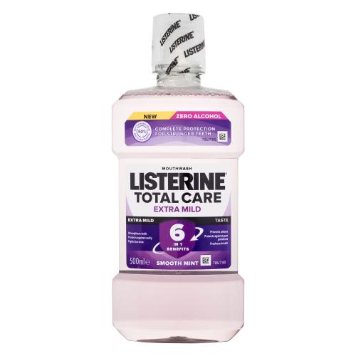 Listerine Total Care Extra Mild Taste Smooth Mint 500 ml ústní voda unisex