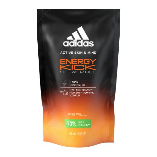 Adidas Energy Kick 400 ml energizující sprchový gel Náplň pro muže
