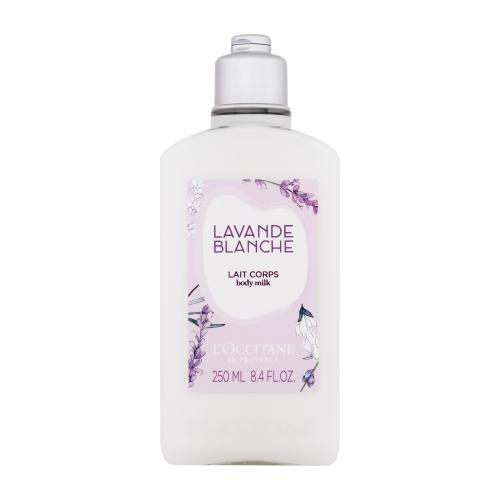 L'Occitane Lavande Blanche 250 ml jemné tělové mléko s levandulovým olejem pro ženy