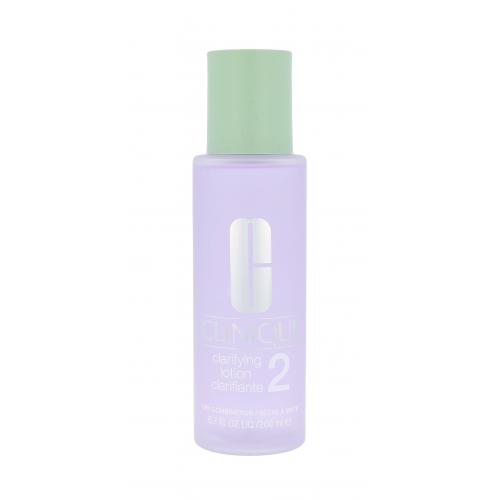 Clinique 3 Steps Clarifying Lotion 2 tonikum pro suchou a smíšenou pleť 200 ml