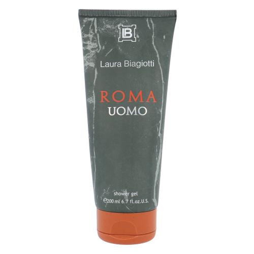 Laura Biagiotti Roma Uomo 200 ml sprchový gel pro muže