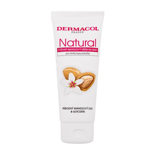 Dermacol Natural Almond 100 ml výživný mandlový krém na ruce pro ženy