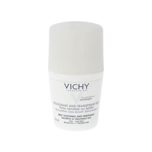 Vichy Deodorant 48h Soothing 50 ml zklidňující antiperspirant pro ženy