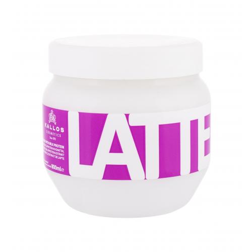 Kallos Cosmetics Latte 800 ml maska pro chemicky poškozené vlasy pro ženy