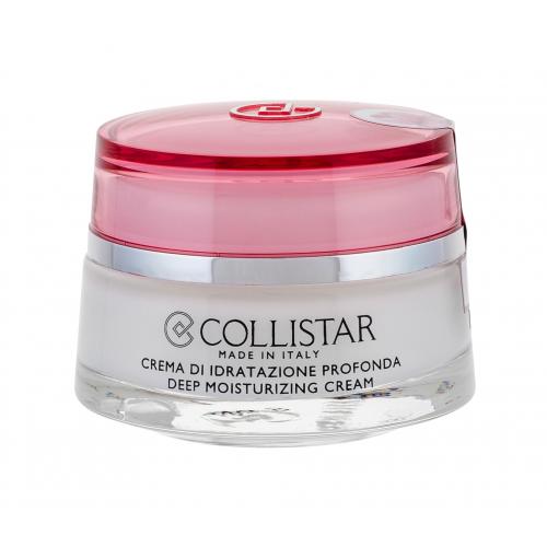 Collistar Idro-Attiva Deep Moisturizing Cream 50 ml hydratační krém pro všechny typy pleti pro ženy