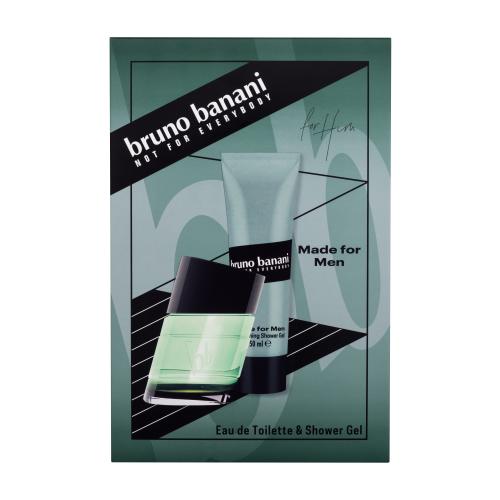 Bruno Banani Made For Men dárková kazeta pro muže toaletní voda 30 ml + sprchový gel 50 ml