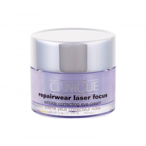 Clinique Repairwear Laser Focus 15 ml vyhlazující oční krém pro ženy
