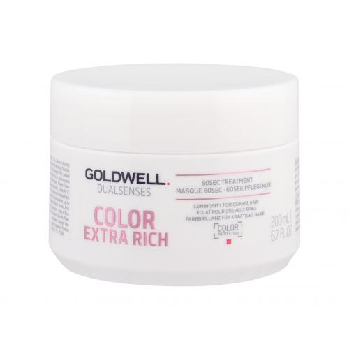 Goldwell Dualsenses Color Extra Rich 60 Sec Treatment 200 ml maska na vlasy pro ženy