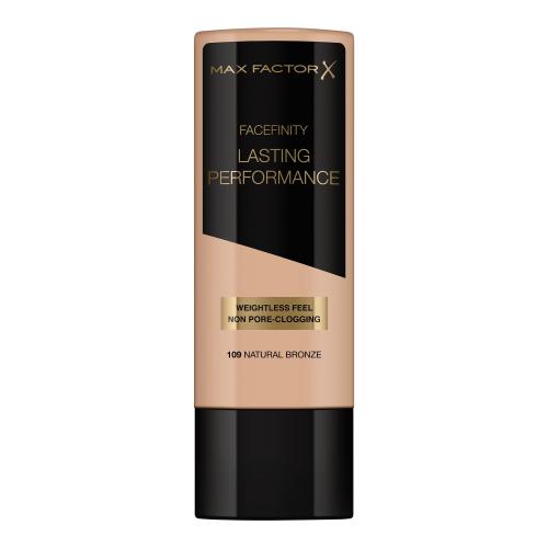 Max Factor Lasting Performance 35 ml jemný tekutý make-up pro ženy 109 Natural Bronze