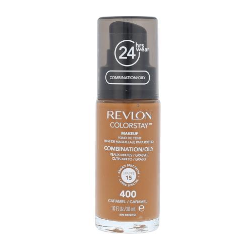 Revlon Colorstay Combination Oily Skin SPF15 30 ml make-up pro smíšenou až mastnou pleť pro ženy 400 Caramel