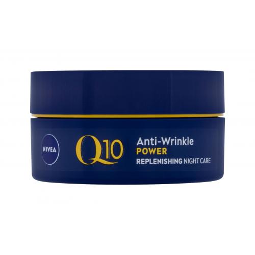 Nivea Q10 Power Anti-Wrinkle + Firming Night 50 ml zpevňující noční krém proti vráskám pro ženy