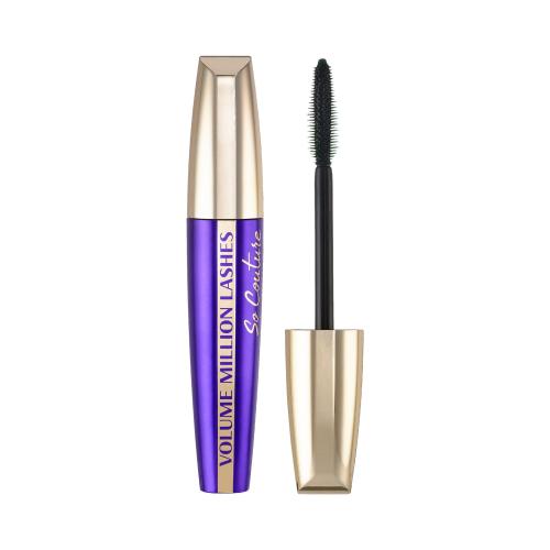 L’Oréal Paris Volume Million Lashes So Couture řasenka pro objem a natočení řas odstín Black 9,5 ml