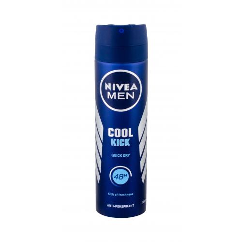 Nivea Men Cool Kick 48h 150 ml antiperspirant ve spreji s chladivým účinkem pro muže