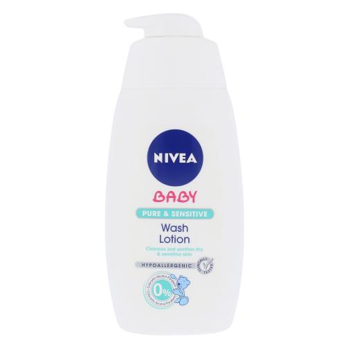 Nivea Baby Pure & Sensitive mycí gel 500 ml