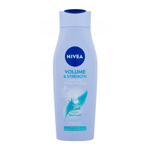 Nivea Volume & Strength 400 ml šampon pro jemné a zplihlé vlasy pro ženy
