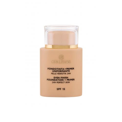 Collistar Even Finish Foundation+Primer 24h Perfect Skin make-up a podkladová báze SPF 15 odstín 2 Cameo 35 ml