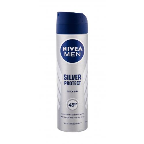Nivea Men Silver Protect 48h 150 ml antiperspirant se stříbrem pro muže