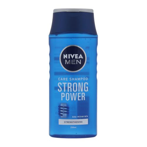 Nivea Men Strong Power 250 ml posilující šampon s mořskými minerály pro muže
