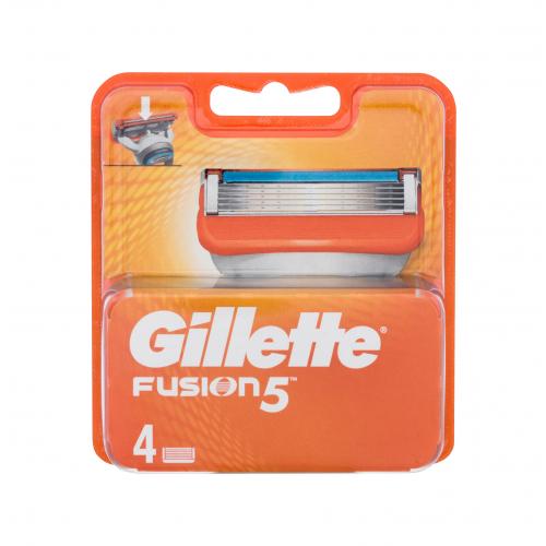 Fotografie Gillette Fusion 4 ks náhradní břit pro muže Gillette