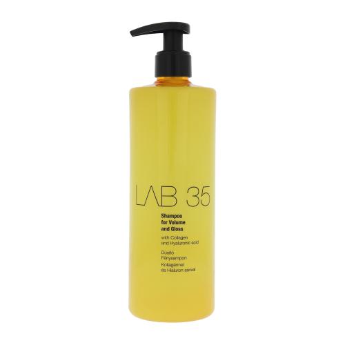 Kallos Cosmetics Lab 35 For Volume And Gloss 500 ml šampon pro jemné vlasy bez lesku pro ženy