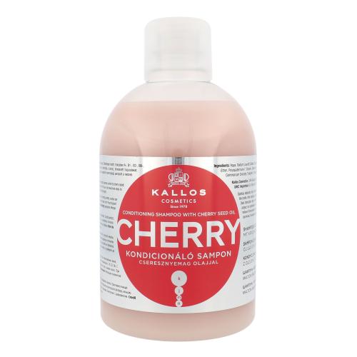 Kallos Cosmetics Cherry 1000 ml hydratační šampon pro suché vlasy pro ženy