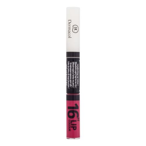 Dermacol 16H Lip Colour dlouhotrvající dvoufázová barva a lesk na rty odstín 08 4.8 g