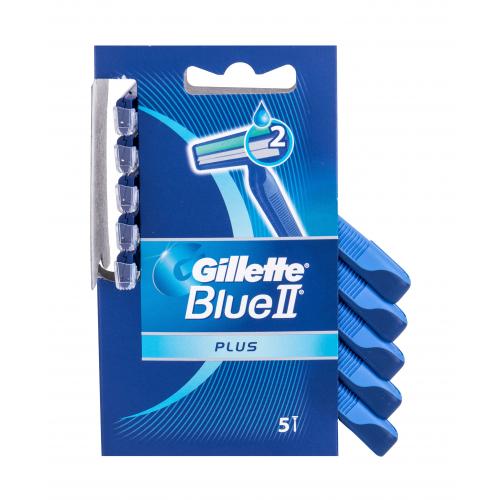 Gillette BlueII Plus Pánská Pohotová Holítka 5 ks