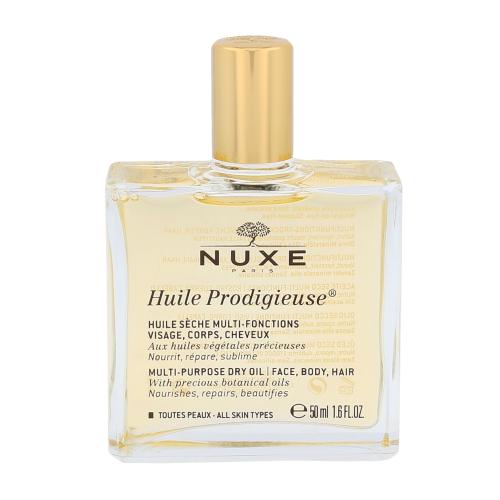 NUXE Huile Prodigieuse 50 ml multifunkční zkrášlující suchý olej na obličej, tělo a vlasy pro ženy