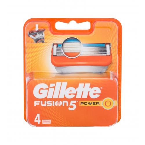 Gillette Fusion5 Power náhradní břit pro muže náhradní břit 4 ks