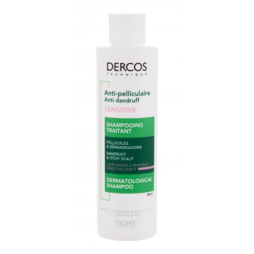 Vichy Dercos Anti-Dandruff Sensitive 200 ml šampon proti lupům pro citlivou pokožku pro ženy