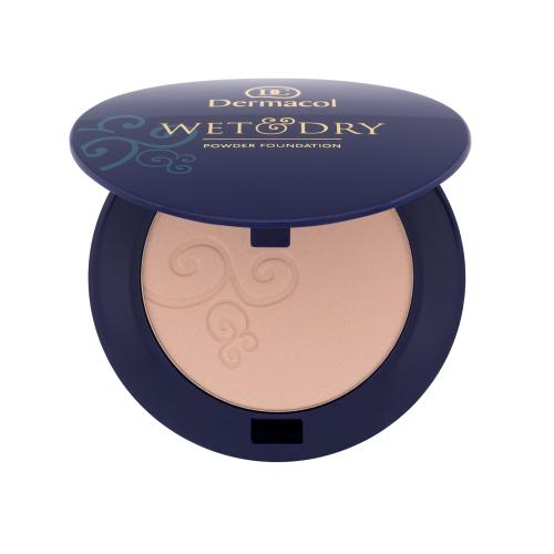 Dermacol Compact Wet & Dry pudrový make-up odstín 02 6 g