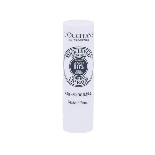 Výživný balzám na rty 10% Shea Butter (Lip Balm) 4,5 g