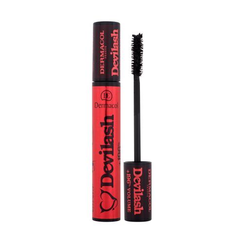 Dermacol DeviLash Mascara řasenka pro prodloužení řas a objem Black 12 ml