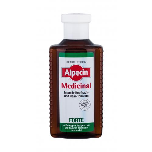 Alpecin Medicinal Forte Intensive Scalp And Hair Tonic 200 ml tonikum proti mastným lupům a vypadávání vlasů unisex