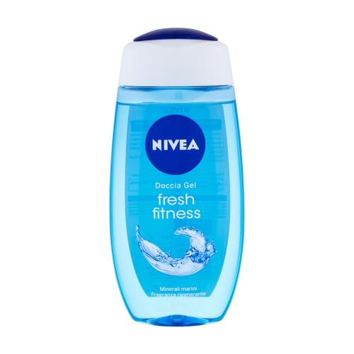 Nivea Fresh Fitness 250 ml osvěžující sprchový gel pro ženy