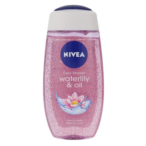 Nivea Waterlily & Oil 250 ml sprchový gel pro hebkou pokožku pro ženy
